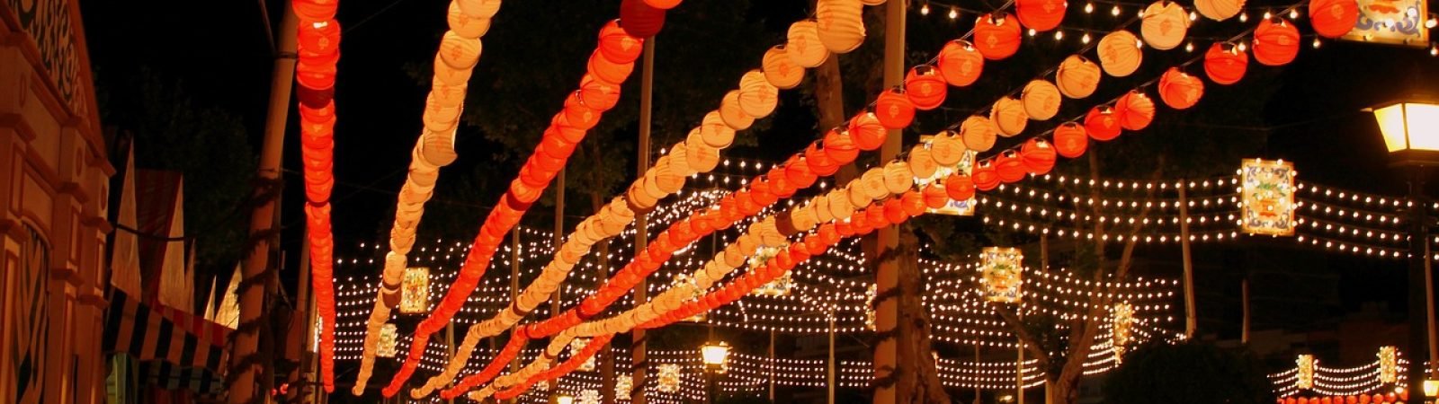 Calle de la Feria de Abril en Sevilla